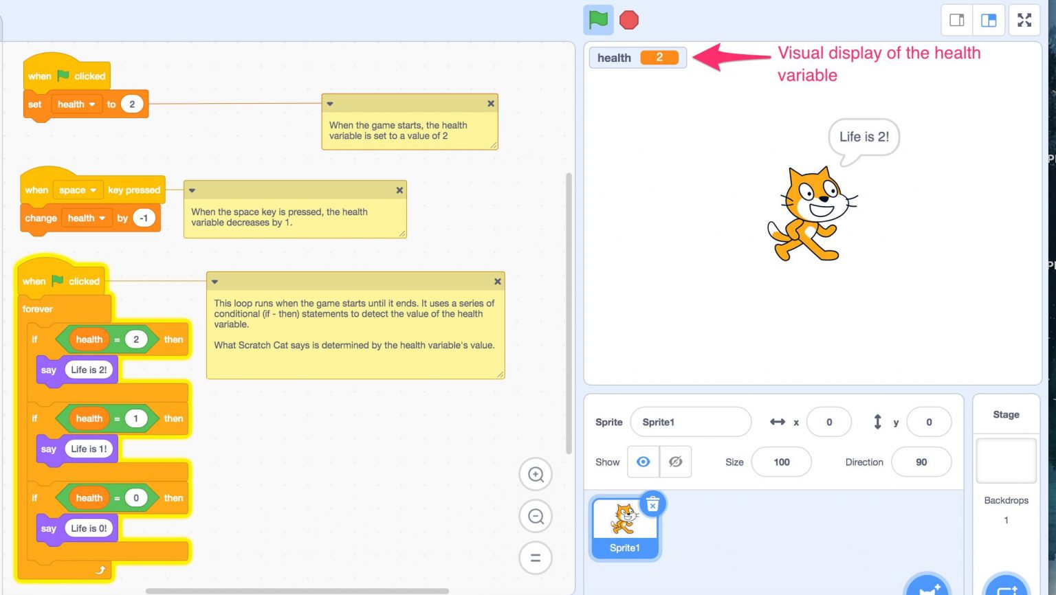 Scratch Variables Learn By Digital Harbor Foundation Scratch variables learn by digital harbor foundation