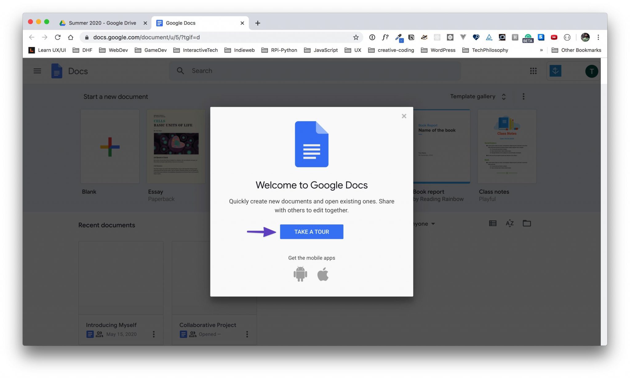Google Docs Introduction and Overview Learn by Digital Harbor Foundation